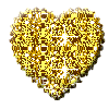 Gif animé coeur argenté